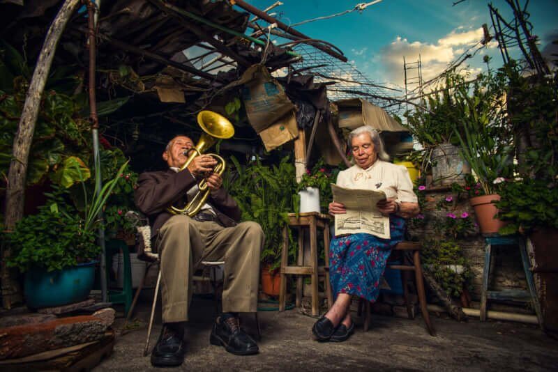 7 Unique Ways to Preserve the Memory of a Loved One 4 old man woman couple married