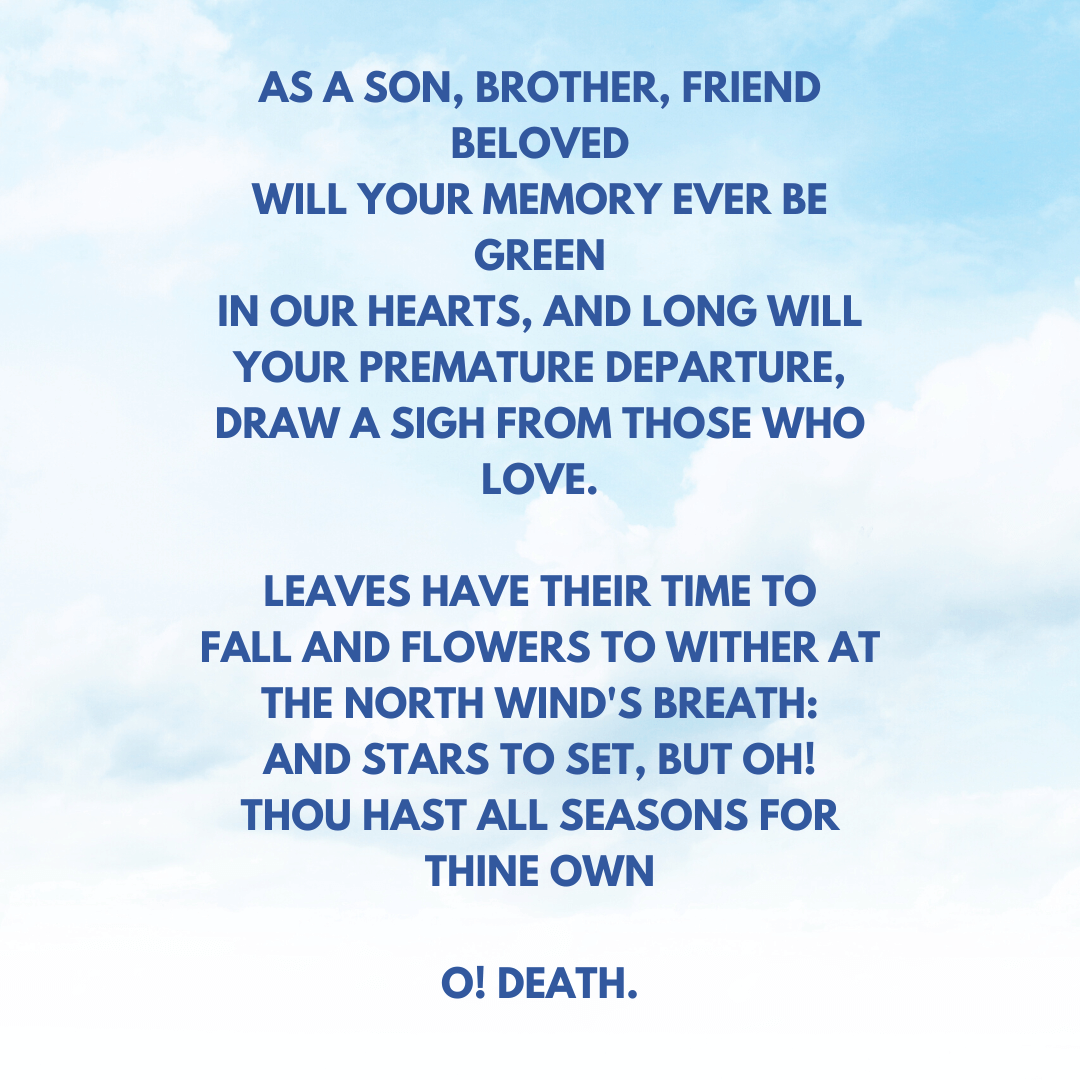 headstone inscription etiquette