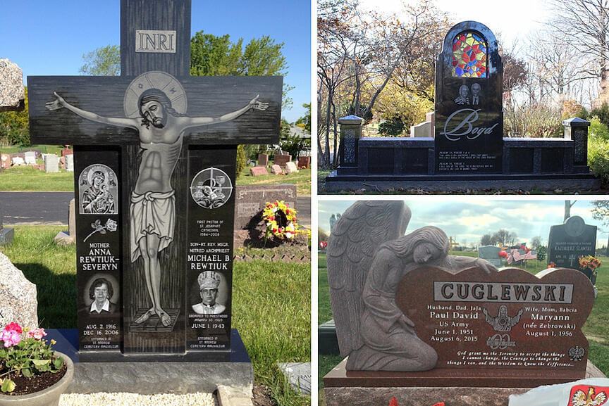the best double headstones for married couples 5